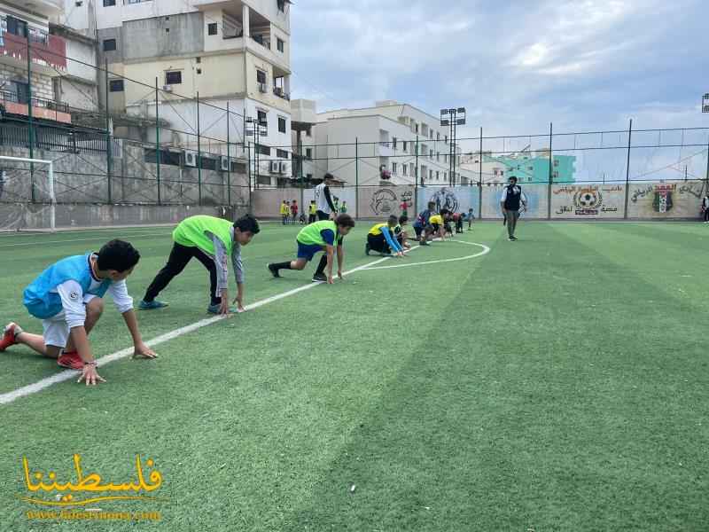 (تحت المقال - 5) - المكتب الطلابي الحركي يفتتح بطولة كأس الرئيس الرمز ياسر عرفات في مدرسة جبل طابور في نهر البارد