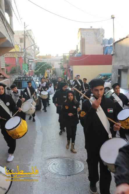 (تحت المقال - 31) - "فتح" - قيادة منطقة صيدا تنظّم مسيرةً جماهيريةً في مخيّم الميّة وميّة إحياءً للذكرى الـ١٨ لاستشهاد الرئيس الرمز ياسر عرفات