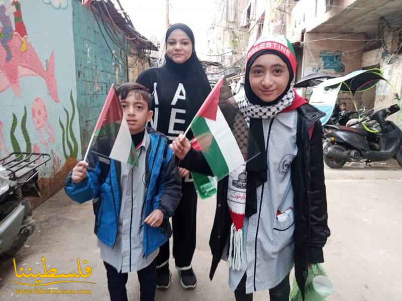 حملة لرفع العلم الفلسطيني في المدارس بمناسبة اليوم العالمي للتضامن مع الشعب الفلسطيني