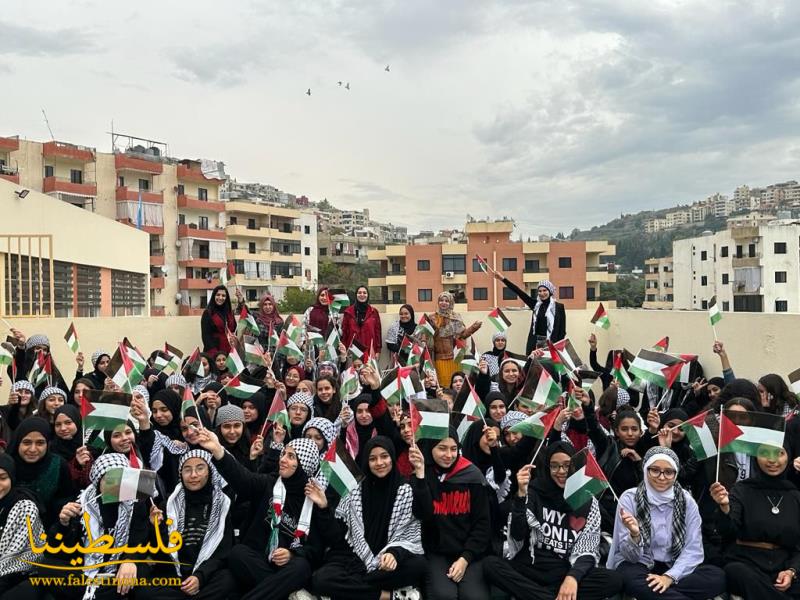 حملة لرفع العلم الفلسطيني في المدارس بمناسبة اليوم العالمي للتضامن مع الشعب الفلسطيني