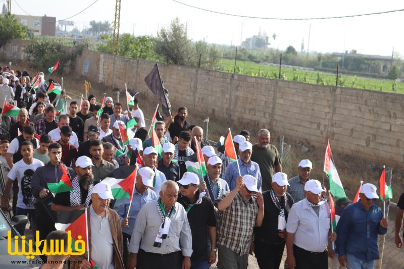 فصائل العمل الوطني الفلسطيني تنظم مسيرات في مخيمات وتجمعات صور في ذكرى النكبة