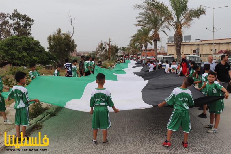 (تحت المقال - 16) - حركة "فتح تشارك في مهرجان "مواكب بيارق النصر" في مدينة صور