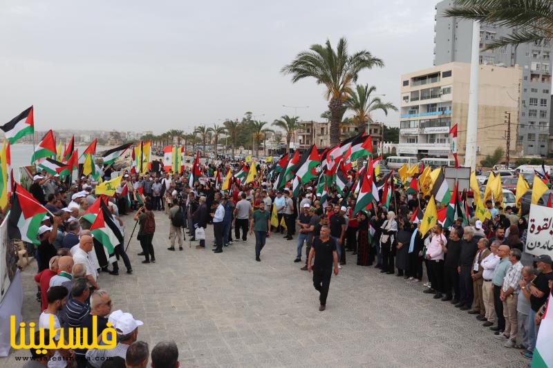 (تحت المقال - 11) - حركة "فتح تشارك في مهرجان "مواكب بيارق النصر" في مدينة صور