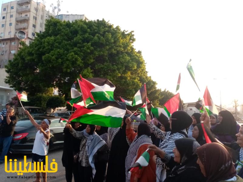 (تحت المقال - 15) - وقفة تضامنية مع الشعب الفلسطيني في مدينة صور