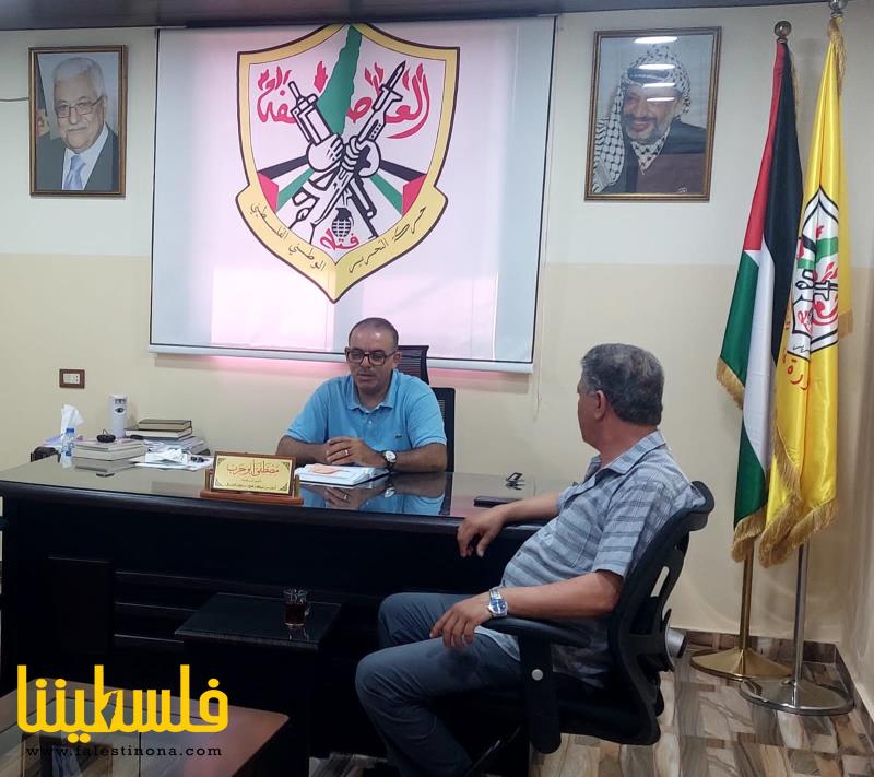 حركة "فتح" في الشمال تستقبل وفد الإتحاد العام لنقابات عمال فلسطين