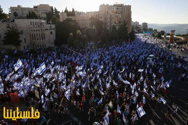 تجدد التظاهرات ضد حكومة نتنياهو وخطتها لإضعاف القضاء للأسبوع الـ29 على التوالي