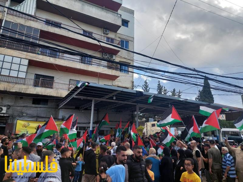 (تحت المقال - 2) - وقفةٌ تضامنيةٌ تحت شعار "أتحداك" في مخيم البداوي