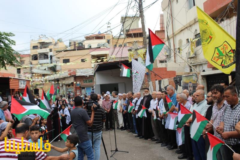 فصائل العمل الوطني الفلسطيني تنظِّم مسيرات دعمًا لغزة في مخيمي الرشيدية والبص