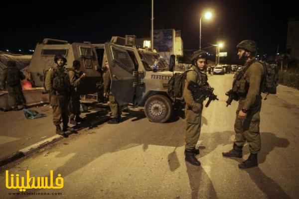 قوات الاحتلال تقتحم عدة قرى وبلدات في نابلس
