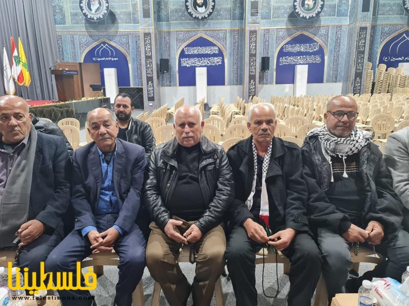 (تحت المقال - 4) - فصائل العمل الوطني الفلسطيني في منطقة صور تقدم واجب التعزية للسيد مرتضى هاشم برحيل والده