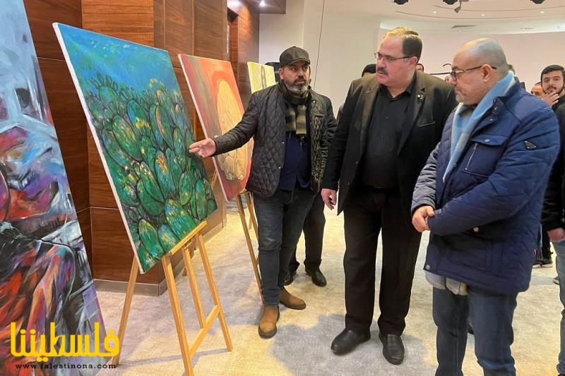وزارة الثقافة تفتتح معرض "مئة لوحة من غزة"