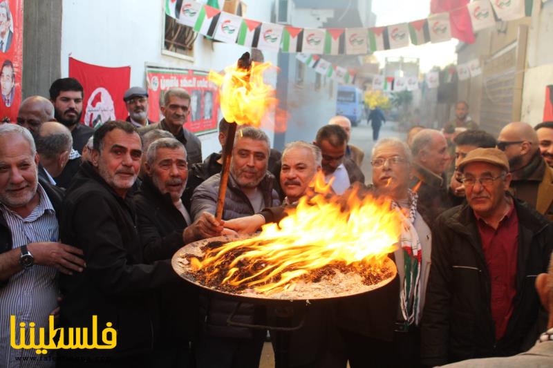 حركة "فتح" تشارك في احياء الذكرى الثانية والأربعين لإعادة تأسيس حزب الشعب في مخيم الرشيدية