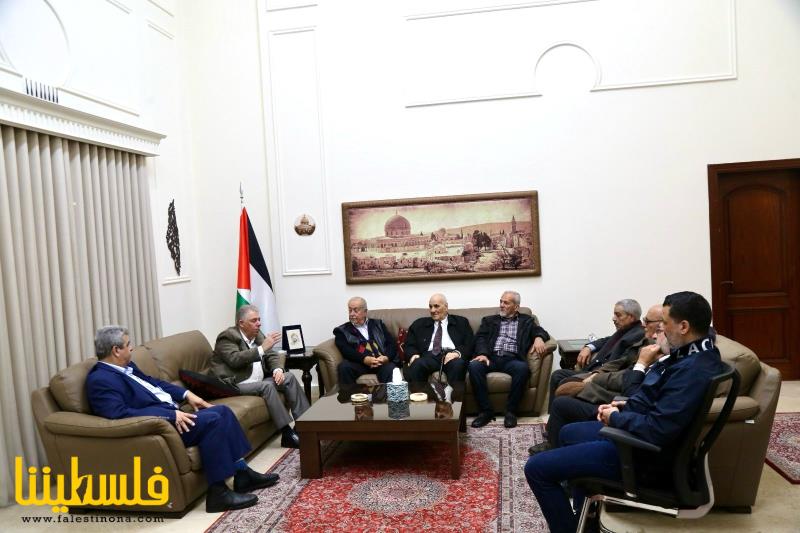 السفير دبور يستقبل قيادة منظمة الصاعقة في لبنان