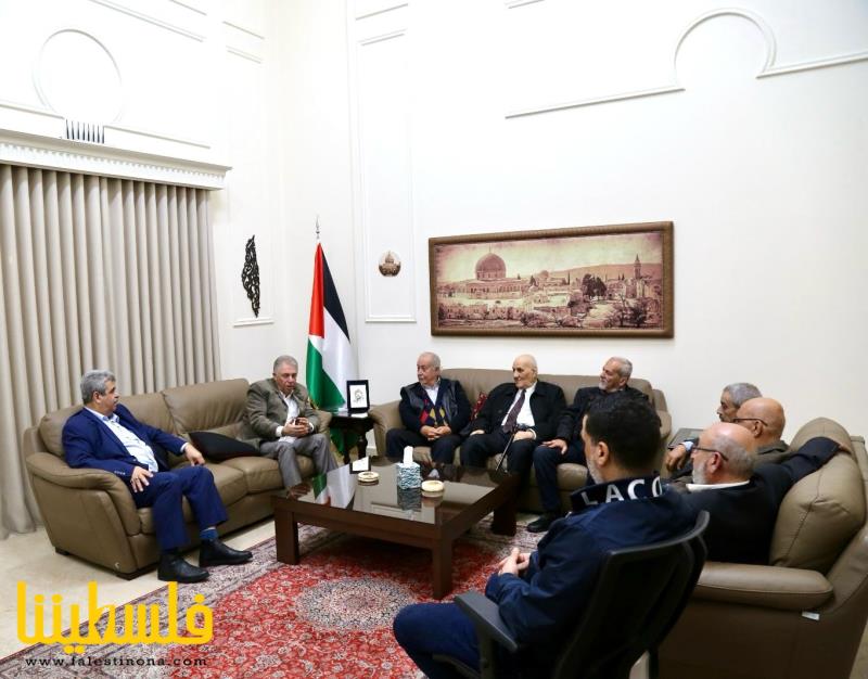 السفير دبور يستقبل قيادة منظمة الصاعقة في لبنان