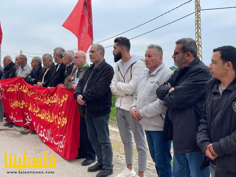 "فتح" في صور تشارك الجبهة الديمقراطية في ذكرى انطلاقتها في مخيم القاسمية