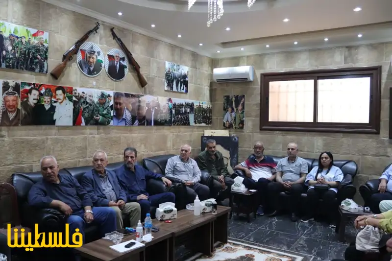 اللواء عبد الله يستقبل وفدًا من حركة "فتح" في منطقة صيدا