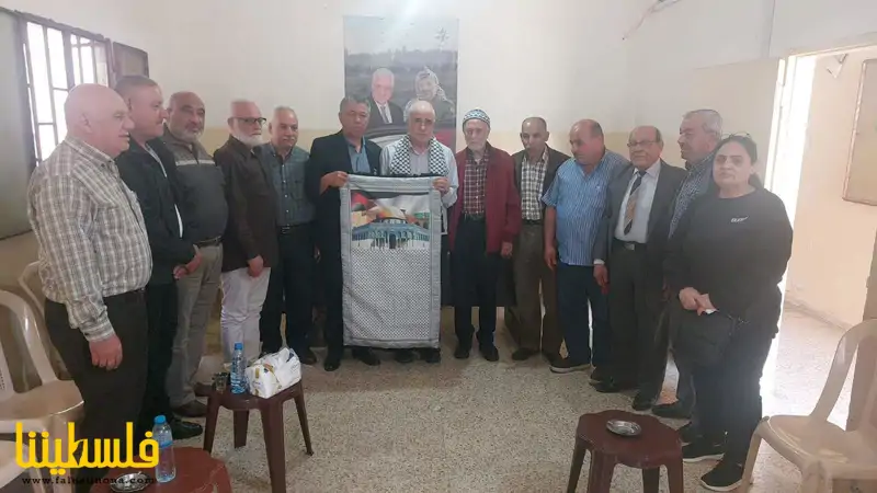 اتحاد نقابات عمال فلسطين في لبنان يكرم قيادة "فتح" في صيدا