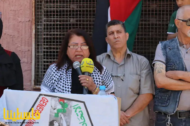 إتحاد المرأة الفلسطينية في صور ينظم وقفةً تضامنيةً في يوم النكبة