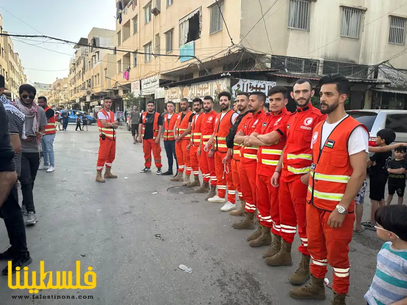 (تحت المقال - 10) - زاوية لوحدة الإسعاف والطوارئ في معرض الخيم في نهر البارد بمناسبة النكبتين