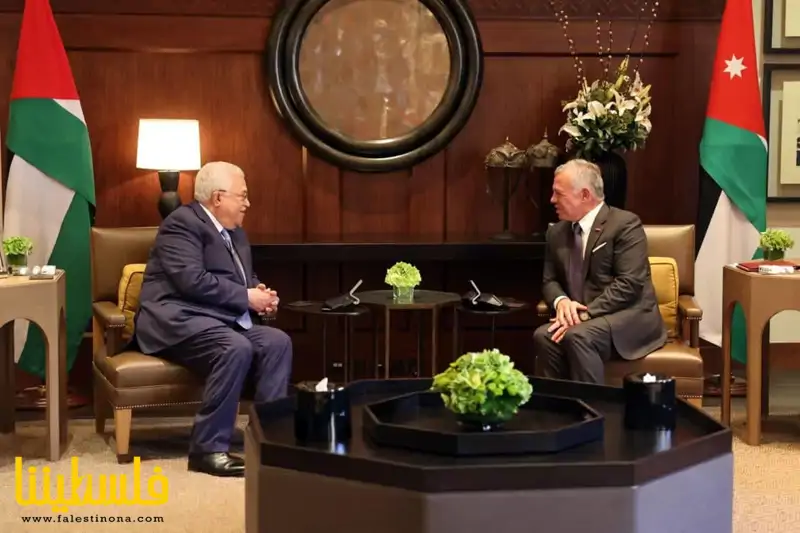 سيادة الرئيس يجتمع مع العاهل الأردني