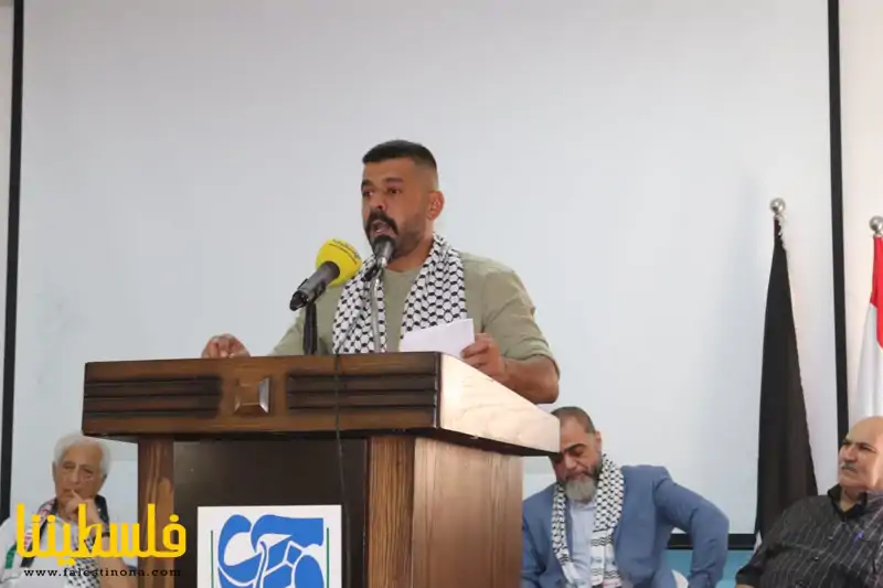 لقاء رياضي فلسطيني لبناني حاشد في صور يطالب بعدم مشاركة العدو الصهيوني في أولمبياد باريس