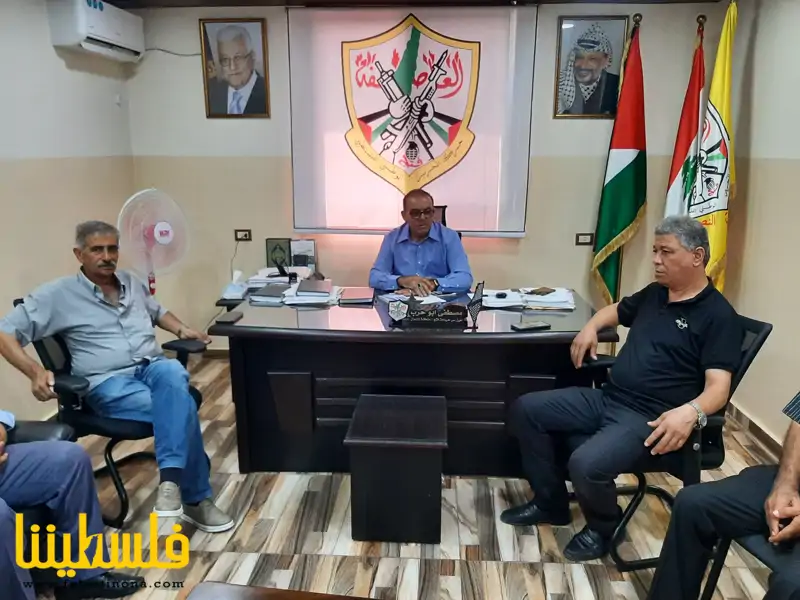 حركة "فتح" في الشمال تستقبل وفد اتحاد نقابات عمال فلسطين فرع لبنان