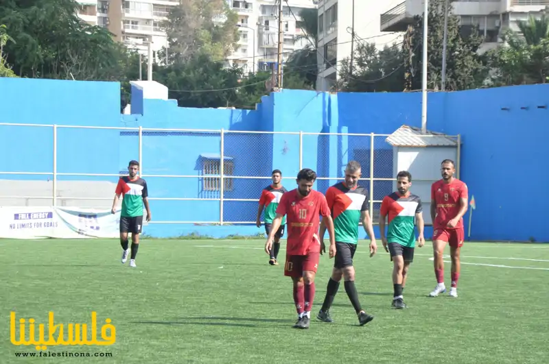 كأس الشهداء يجمع بين نادي النجمة الرياضي ومنتخب المكتب الحركي الفلسطيني للشباب والرياضة في لبنان