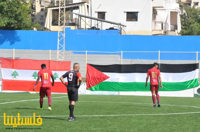 كأس الشهداء يجمع بين نادي النجمة الرياضي ومنتخب المكتب الحركي الفلسطيني للشباب والرياضة في لبنان