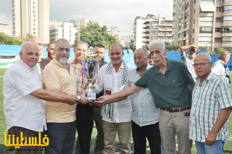 كأس الشهداء يجمع بين نادي النجمة الرياضي ومنتخب المكتب الحركي الفلسطيني للشباب والرياضة في لبنان