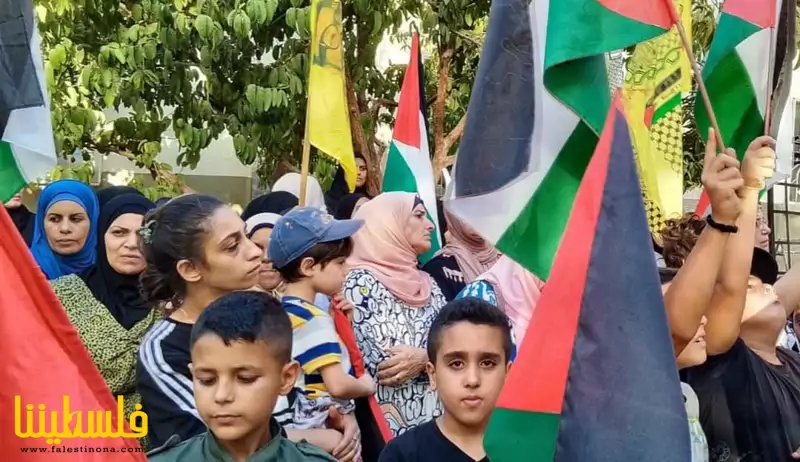 وقفة في البداوي تضامنًا مع شعبنا الفلسطيني بمناسبة الذكرى ال٤٢ على مجزرة صبرا وشاتيلا