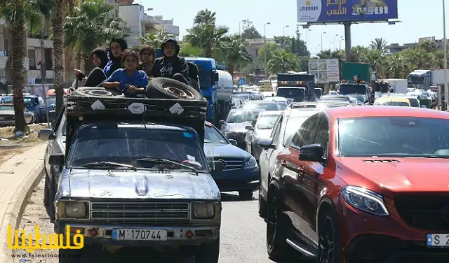 نزوح عائلات لبنانية من الجنوب والبقاع إلى الشمال بعد اشتداد قص...