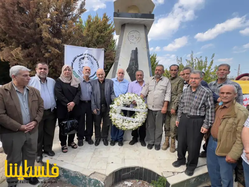 (تحت المقال - 6) - منظمة التحرير الفلسطينية وحركة “فتح” في منطقة صيدا تُحيي ذكرى استشهاد القائد الرمز ياسر عرفات في عين الحلوة