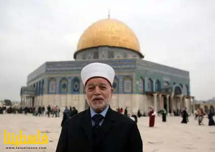 المفتي يحذر من العدوان المبيت للاحتلال على الأراضي الفلسطينية