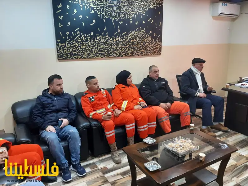 (تحت المقال - 2) - حركة "فتح" تستقبل جمعية الخدمات الطبية الفلسطينية في الشمال