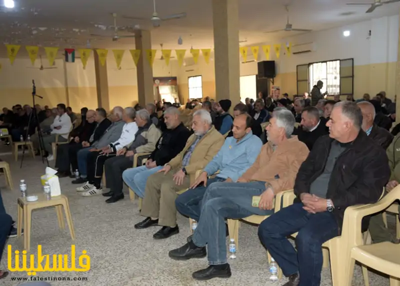 (تحت المقال - 1) - "فتح" في صور تؤبِّن الشَّهيد العميد جهاد سعيد عبد القادر حميدي في مخيَّم البرج الشمالي