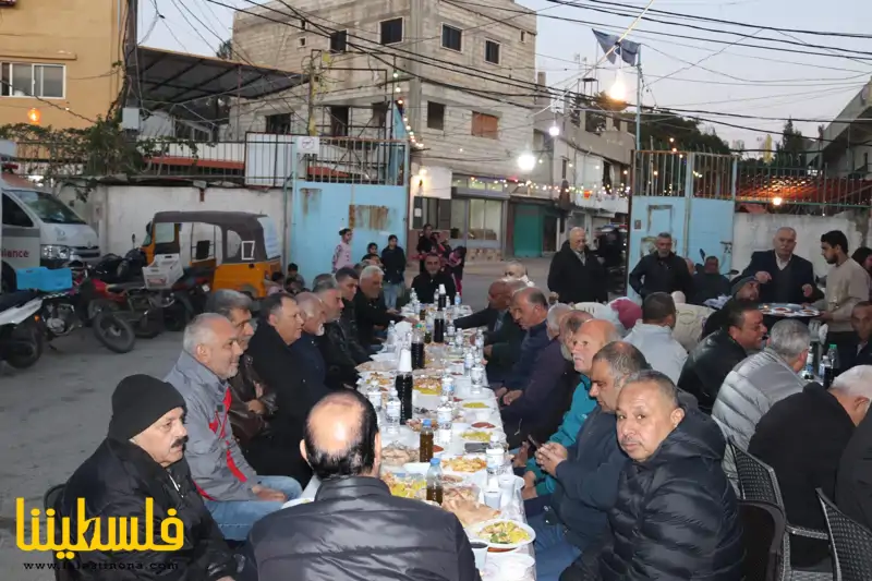 (تحت المقال - 7) - دائرة شؤون اللاجئين واللجان الشعبية الفلسطينية في لبنان تنظمان إفطارًا جماعيًّا في مخيم الرشيدية